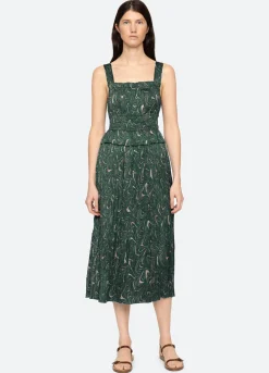 Women Sea New York Amara Ruched Dress