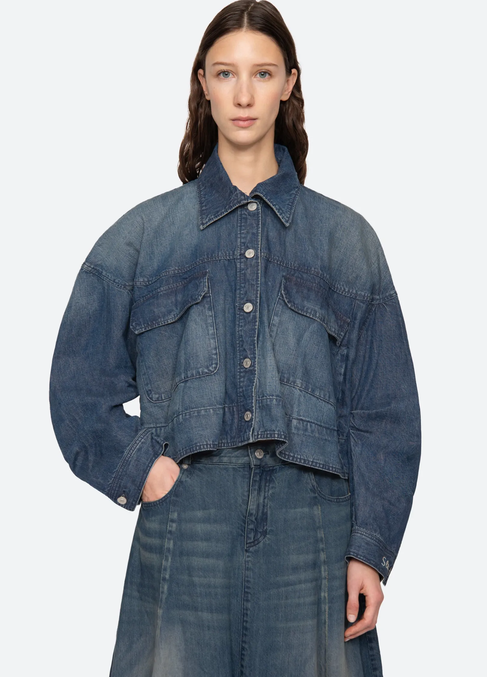 Women Sea New York Amari Shirt Jacket