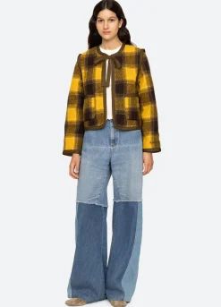 Women Sea New York Amber Tie Front Jacket