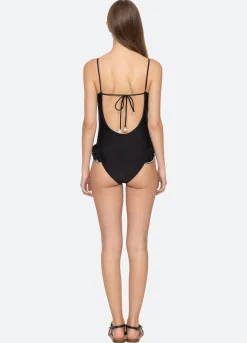Women Sea New York Camille Ruffle One Piece