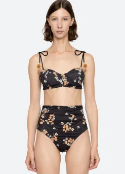 Women Sea New York Cerise Bikini Top
