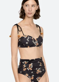 Women Sea New York Cerise Bikini Top