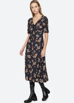 Women Sea New York Cerise Dress