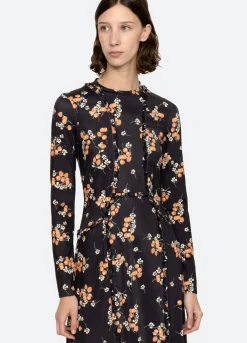 Women Sea New York Cerise L/S Dress