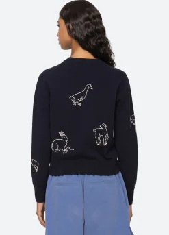 Women Sea New York Demi Cardigan