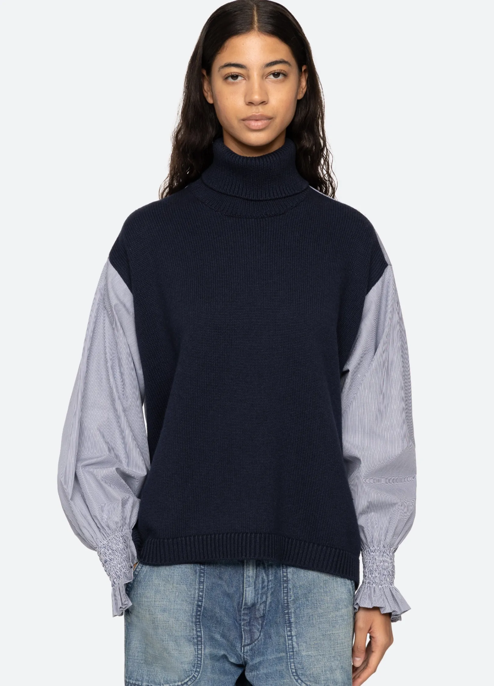 Women Sea New York Devana Combo Sweater