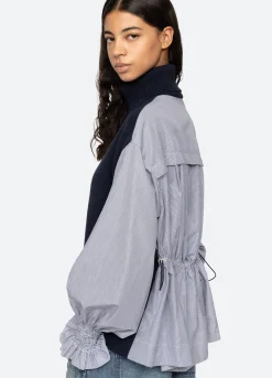 Women Sea New York Devana Combo Sweater
