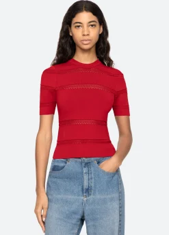 Women Sea New York Devon S/S Top