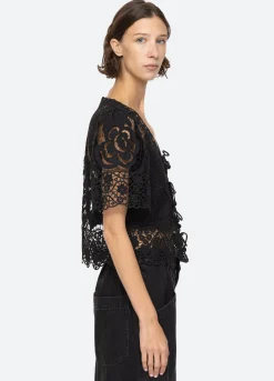 Women Sea New York Gianna Tie Top