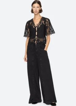 Women Sea New York Gianna Tie Top