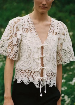 Women Sea New York Gianna Tie Top