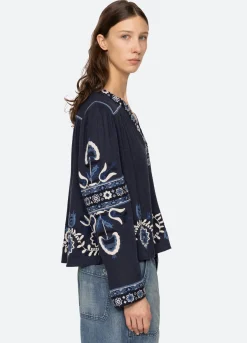 Women Sea New York Inga L/S Top