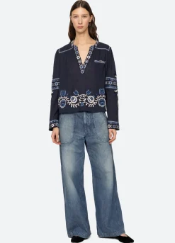 Women Sea New York Inga L/S Top