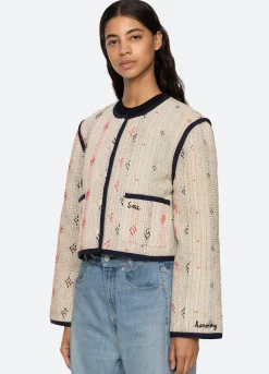Women Sea New York Kantha Jacket