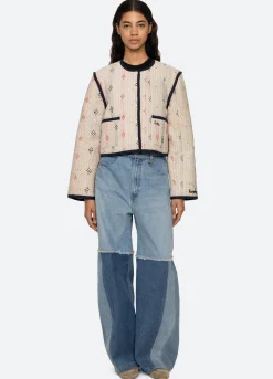 Women Sea New York Kantha Jacket