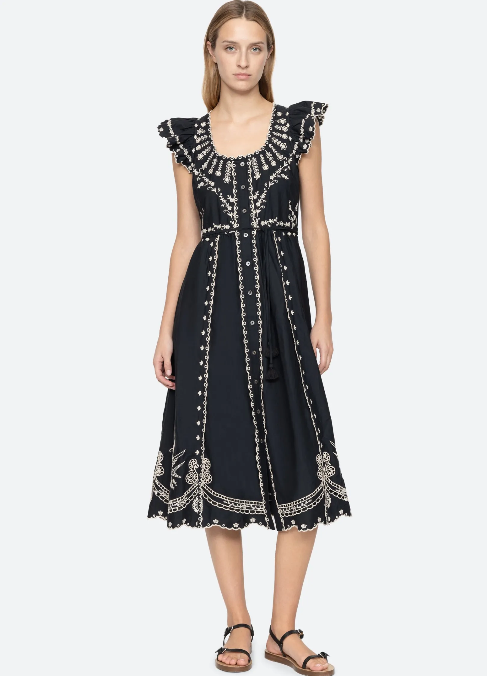 Women Sea New York Kingsley Midi Dress