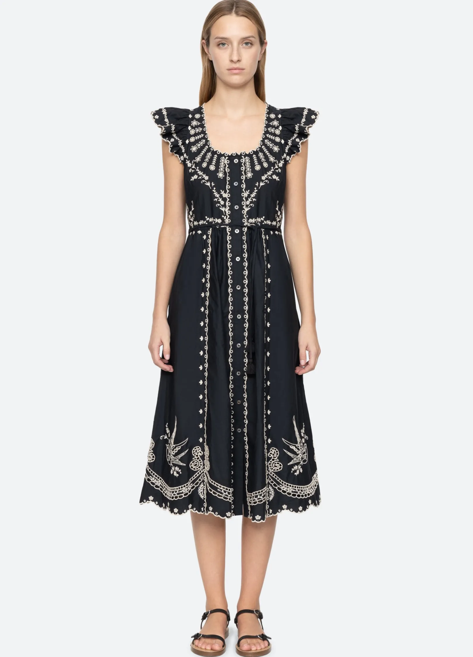 Women Sea New York Kingsley Midi Dress