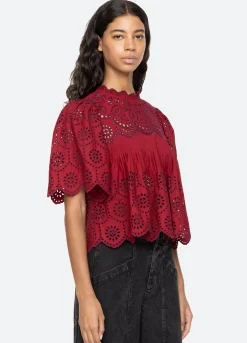 Women Sea New York Lainey S/S Top