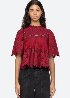 Women Sea New York Lainey S/S Top
