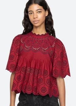 Women Sea New York Lainey S/S Top