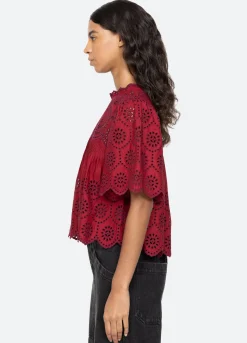 Women Sea New York Lainey S/S Top
