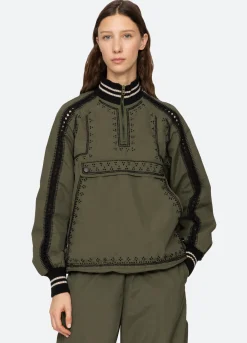 Women Sea New York Mille Windbreaker