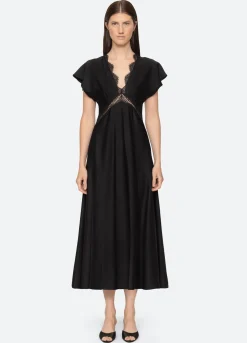 Women Sea New York Noa V-Neck Dress