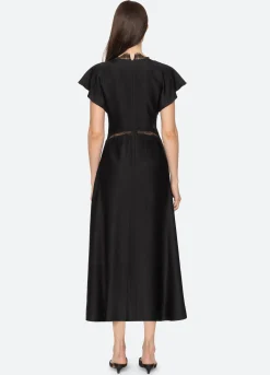 Women Sea New York Noa V-Neck Dress