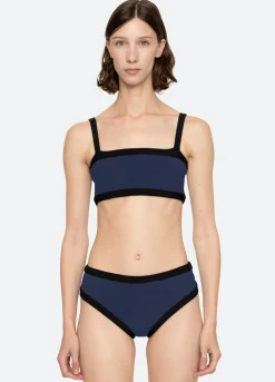 Women Sea New York Panna Bikini Top