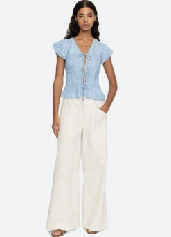 Women Sea New York Parcie Top