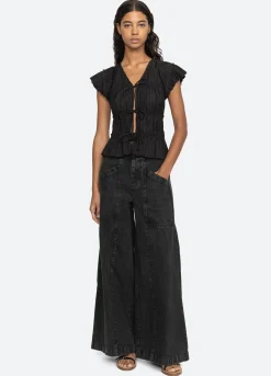 Women Sea New York Parcie Top