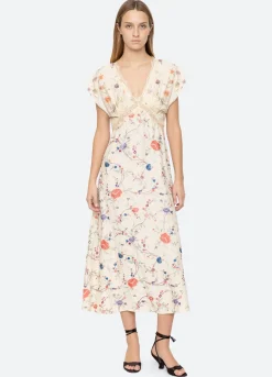 Women Sea New York Priscilla V-Neck Dress