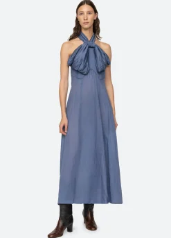 Women Sea New York Risa Halter Dress