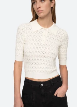 Women Sea New York Rue Polo Sweater