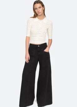 Women Sea New York Rue Polo Sweater