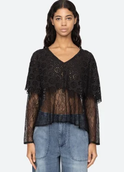 Women Sea New York Vale Top